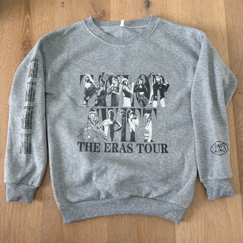Eras Tour Sweatshirt (official merch purchased online)